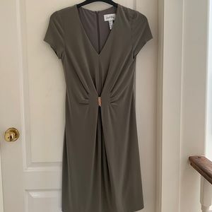 Olive green Joseph Ribkoff dress